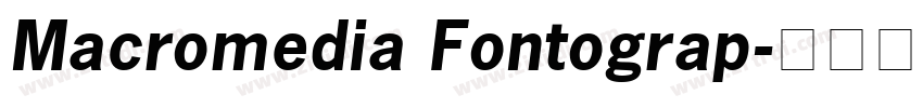 Macromedia Fontograp字体转换